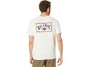 (取寄) ビラボン メンズ アディブ アーチ ショート スリーブ ティー Billabong men Billabong Adiv Arch Short Sleeve Tee Off-White 1