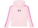 (取寄) アンダーアーマー キッズ ガールズ テック グラフィック ブーディ (ビッグ キッズ) Under Armour Kids girls Under Armour Kids Tech Graphic Hoodie (Big Kids) Pink Sugar/Rebel Pink/Black