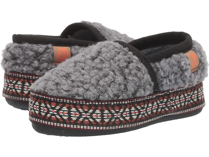 ()  å å  ֥ ȥ å (ȥɥ顼/ȥ å/ӥå å) Acorn Kids kids Acorn Kids L'il Woven Trim Moc (Toddler/Little Kid/Big Kid) Stormy Grey