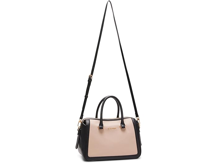 () ANC fB[X ~j gbv nh NX{fB Anne Klein women Anne Klein Mini Top-Handle Crossbody Stone- black