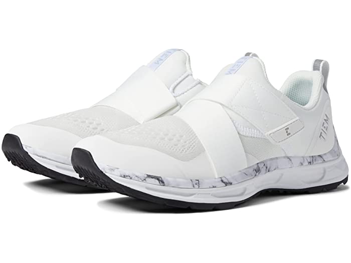 () ƥ ǥ åץȥ꡼  塼 TIEM women Slipstream Cycling Shoe White Marble