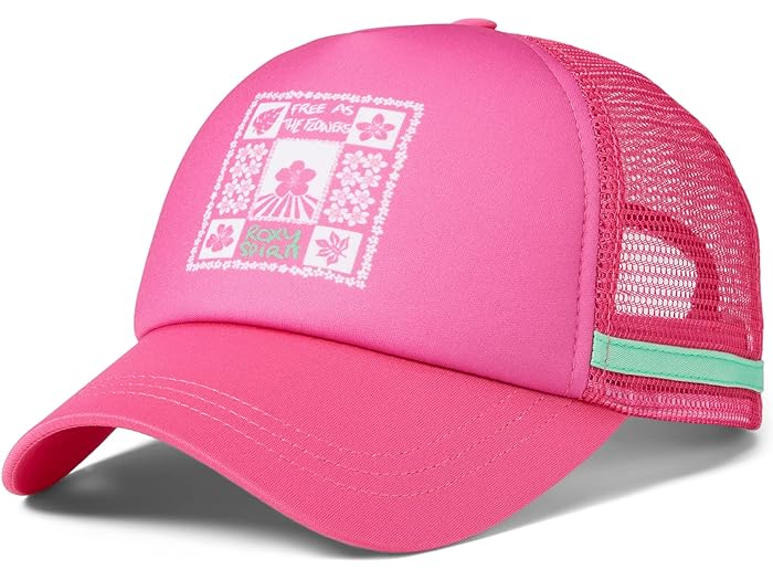 () LV[ fB[X fBO fBX gbJ[ nbg Xq Roxy women Roxy Dig This Trucker Hat Shocking Pink