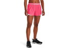 (取寄) アンダーアーマー レディース プレイ アップ ショーツ 3.0 Under Armour women Play Up Shorts 3.0 Pink Shock/White/White