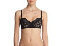 (取寄) ナトリ レディース プラッシュ ロマンス バルコネット アンダーワイヤー Natori women Natori Plush Romance Balconette Underwire Black