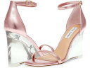 (取寄) スティーブマデン レディース イソベル ウェッジ サンダル Steve Madden women Steve Madden Isobel Wedge Sandal Pink Metallic