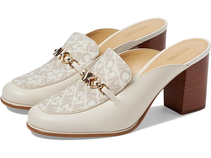 マイケル コース (取寄) マイケルコース レディース ティファニー ヒールド ミュール MICHAEL Michael Kors women MICHAEL Michael Kors Tiffanie Heeled Mule Vanilla