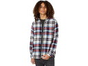 (取寄) ハーレー メンズ ポートランド オーガニック ロング スリーブ フランネル Hurley men Hurley Portland Organic Long Sleeve Flannel Platinum