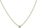 () ChEF fB[X fP[g RNV o[XXg[ lbNX Madewell women Madewell Delicate Collection Birthstone Necklace Aquamarine