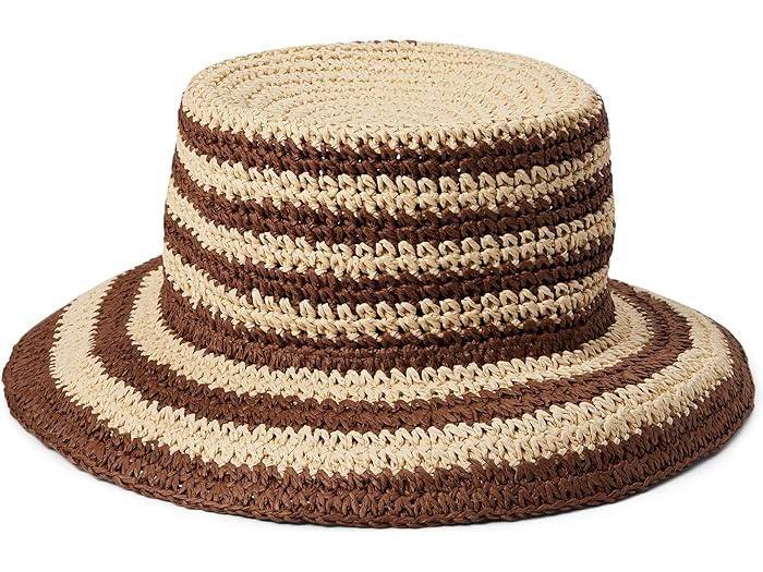 () ChEF fB[X Xg[ oPbg nbg Xq Madewell women Madewell Straw Bucket Hat Soft Mahogany