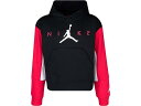 (取寄) ジョーダンキッズ ガールズ ジャンプマン バイ ナイキ ボクシー パーカー Jordan Kids girls Jordan Kids Jumpman By Nike Boxy Hoodie (Little Kids/Big Kids) Black