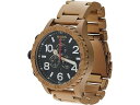 ニクソン 腕時計（メンズ） (取寄) ニクソン メンズ 51-30 クロノ Nixon men Nixon 51-30 Chrono Bronze/Black