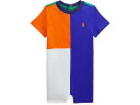 (取寄) ラルフローレン キッズ ボーイズ カラーブロックト コットン ジャージ ショートール (インファント) Polo Ralph Lauren Kids boys Polo Ralph Lauren Kids Color-Blocked Cotton Jersey Shortall (Infant) City Royal Multi