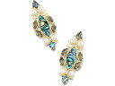 () PhXRbg fB[X WFlr[u XeCgg COX Kendra Scott women Kendra Scott Genevieve Statement Earrings Gold Abalone Mix