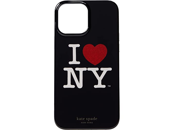 (取寄) ケイトスペード アイ ハート NY プリンテッド TPU フォン ケース フォー アイフォン 12 アンド 12 マックス Kate Spade New York I Heart NY Printed TPU Phone Case for iPhone 12 and 12 Pro Max Black Multi