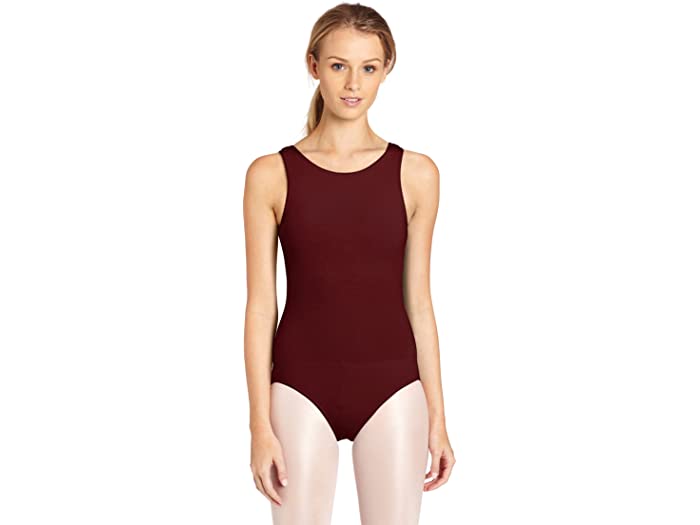 (取寄) カペジオ レディース ウィメンズ ハイ-ネック タンク レオタード Capezio women Womens High-Neck Tank Leotard Burgundy