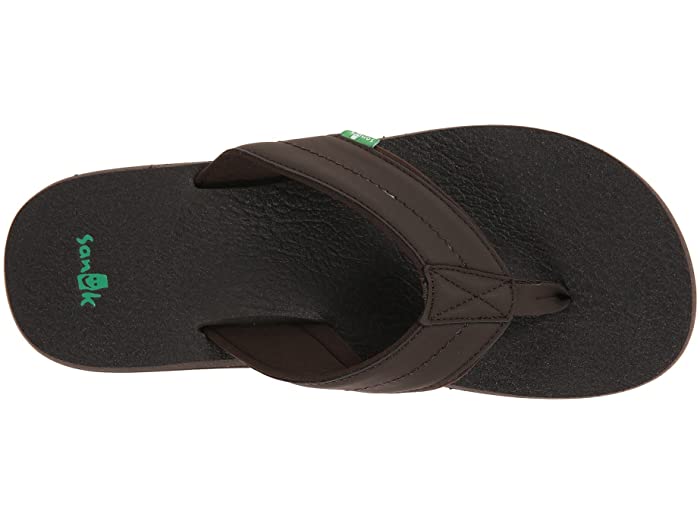 (取寄) サヌーク メンズ ビア コージー 2 Sanuk men Beer Cozy 2 Dark Brown