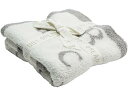 (取寄) ベアフットドリームス キッズ コージシック ABC ブランケット Barefoot Dreams Kids Barefoot Dreams Kids CozyChic ABC Blanket Dove Gray/Pearl