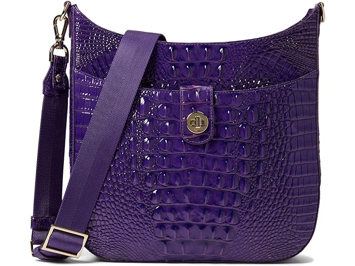 () u[~ fB[X CA NX{fB Brahmin women Brahmin Leia Crossbody Royal Purple