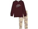 (取寄) ナイキ キッズ ガールズ クルー アンド レギングス セット (トドラー) Nike Kids girls Nike Kids Crew and Leggings Set (Toddler) Pale Ivory