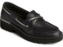 () Xy[ fB[X `L[ {[g Sperry women Sperry Chunky Boat Black