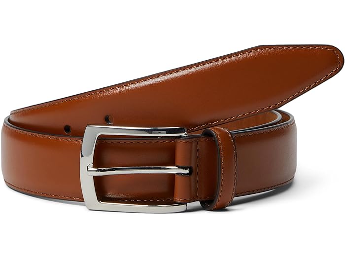 (取寄) ジョンストン&マーフィー メンズ フェザー エッジ ベルト Johnston & Murphy men Feather Edge Belt Tan