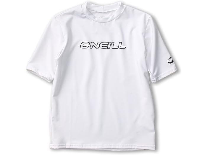 () Ij[ LbY LbY x[VbN bV TVc O'Neill Kids kids O'Neill Kids Basic Rash Tee (Little Kids/Big Kids) White