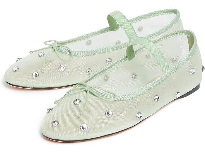 () t[ h[ fB[X Ij[ \tg oG tbc Loeffler Randall women Loeffler Randall Leonie Soft Ballet Flat Seafoam