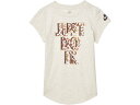 (取寄) ナイキ キッズ ガールズ スポット オン ジャスト ドゥ イット ティー (リトル キッズ) Nike Kids girls Nike Kids Spot On Just Do It Tee (Little Kids) Pale Ivory Heather