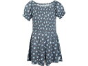 (取寄) ハーレー キッズ ガールズ スモック ロンパー (リトル キッズ) Hurley Kids girls Hurley Kids Smocked Romper (Little Kids) Shadow Black