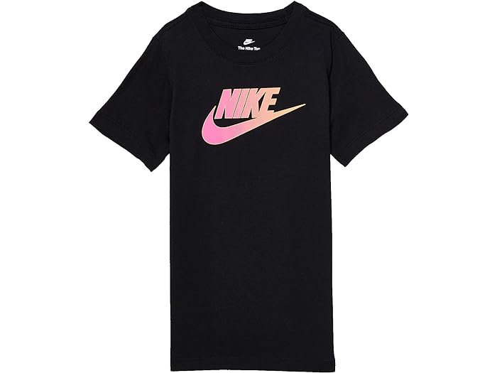 (取寄) ナイキ キッズ キッズ NSW シーズナル フューチュラ ティー (リトル キッズ/ビッグ キッズ) Nike Kids kids Nike Kids NSW Seasonal Futura Tee (Little Kids/Big Kids) Black