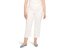 () jbN][ fB[X vX TCY |bV _[Xgb` Ch bO Nbv pc NIC+ZOE women NIC+ZOE Plus Size Polished Wonderstretch Wide Leg Crop Pants Paper White