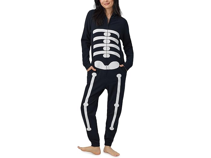 () ٥åɥإåɥѥޥ  ꡼ ԡ Bedhead PJs Bedhead PJs Long Sleeve One-Piece Skeleton