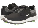 (取寄) プーマ ゴルフ キッズ イグナイト パワーケージ (リトル キッド/ビッグ キッド) ゴルフ シューズ PUMA Golf kids PUMA Golf Ignite Pwrcage (Little Kid/Big Kid) Golf Shoes Puma Black/Metallic Silver