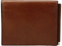 (取寄) ボスカ メンズ オールド レザー コレクション - マネー クリップ W/ ポケット Bosca men Old Leather Collection - Money Clip w/ Pocket Amber