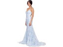 () xbcBAhA_ fB[X O }[Ch [X KE EBY Xg[Y Betsy & Adam women Betsy & Adam Long Mermaid Lace Gown with Stones Light Blue