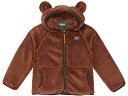 (取寄) エルエルビーン キッズ ハイ-パイル フリース ジャケット (トドラー) L.L.Bean kids Hi-Pile Fleece Jacket (Toddler) Dark Barley