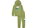 (取寄) ナイキ キッズ ボーイズ クラブ HBR プルオーバー ジョガーズ セット (リトル キッズ) Nike Kids boys Nike Kids Club HBR Pullover Joggers Set (Little Kids) Alligator