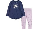 (取寄) ナイキ キッズ ガールズ グラジエント レギングス セット (インファント) Nike Kids girls Nike Kids Gradient Leggings Set (Infant) Pink