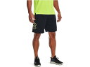 (取寄) アンダーアーマー メンズ Ua テック グラフィック ショーツ Under Armour men Under Armour UA Tech Graphic Shorts Black/Lime Surge