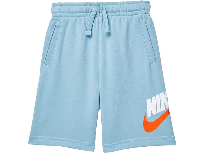 (取寄) ナイキ キッズ ボーイズ フレンチ テリー ショーツ (リトル キッズ) Nike Kids boys Nike Kids French Terry Shorts (Little Kids) Worn Blue