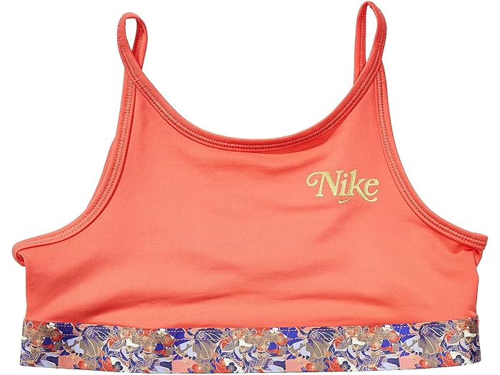 () iCL LbY K[Y gtB[ u (g LbY/rbO LbY) Nike Kids girls Nike Kids Trophy Bra (Little Kids/Big Kids) Magic Ember/Metallic Gold