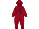 (取寄) ジョーダンキッズ ボーイズ HBR ジャンプマン フーデット カバーオール (インファント) Jordan Kids boys Jordan Kids HBR Jumpman Hooded Coverall (Infant) Gym Red