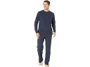 () GGr[ Y I[KjbN Rbg pW} M[ L.L.Bean men L.L.Bean Organic Cotton Pajamas Regular Navy Heather