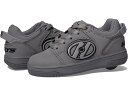 () q[[Y LbY {CW[ (g Lbh/rbO LbY/A_g) Heelys kids Heelys Voyager (Little Kid/Big Kid/Adult) Gray/Black