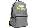 (取寄) ジョーダンキッズ ボーイズ ジャンプマン バックパック (ビッグ キッズ) Jordan Kids boys Jordan Kids Jumpman Backpack (Big Kids) Carbon Heather