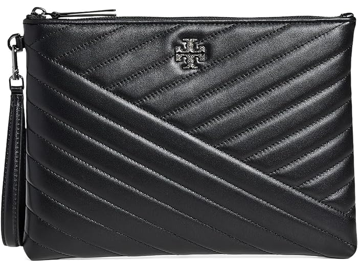 () g[o[` fB[X L VFu pF S |[` Tory Burch women Tory Burch Kira Chevron Pave Logo Pouch Black