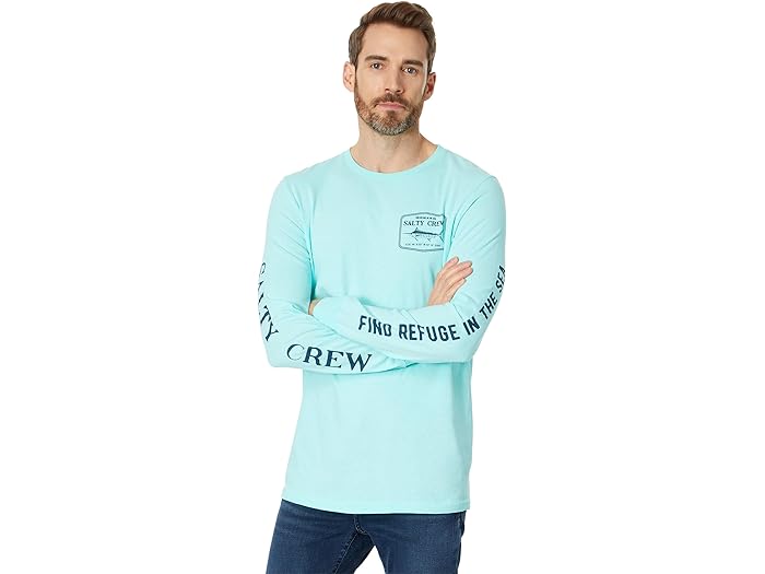 (取寄) ソルティ クルー メンズ ステルス 長袖 Tシャツ ロンT Salty Crew men Salty Crew Stealth Long Sleeve Tee Sea Foam