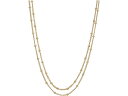 (取寄) ドギャード レディース 100 グッド ウィッシュド ビーデッド チェイン ネックレス Dogeared women Dogeared 100 Good Wished Beaded Chain Necklace Gold