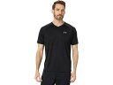 (取寄) アンダーアーマー メンズ Ua テック V-ネック Under Armour men Under Armour UA Tech V-Neck Black/Graphite