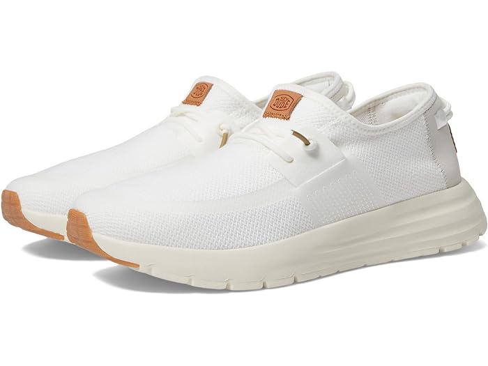 () إ ǥ塼  å ˥塼ȥ륺 Hey Dude men Sirocco Neutrals White/Whit...